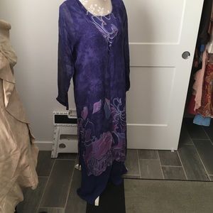 Three piece slack suit